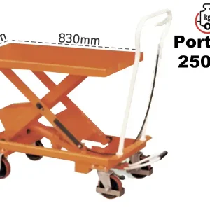 Carrello sollevamento a pantografo Barbero C250 830x500mm, portata 250Kg Offerta Del Giorno