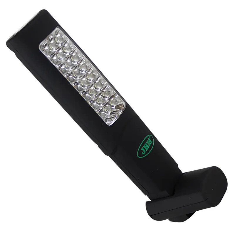 Miglior Prezzo Luce portatile a LED con magnete posteriore, cuneo di supporto, 24+6 JBM