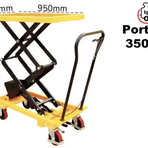 Carrello sollevamento a doppio pantografo Barbero A350 950x520mm, portata 350Kg Di Tendenza