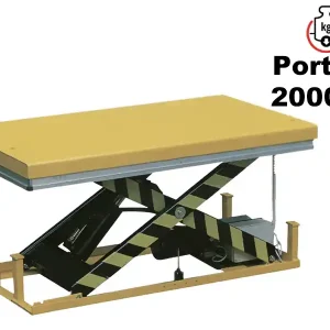 Saldi Piattaforma elettroidraulica Barbero HW2 a pantografo semplice, portata 2000Kg