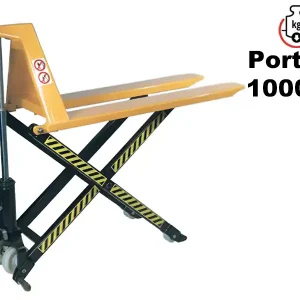 Transpallet manuale a pantografo Barbero BP10GA grande altezza, portata 1000Kg Prezzo Ridotto