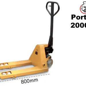 Scelto Dai Clienti Transpallet manuale Barbero BP20/800 540x800mm con ruote in nylon, portata 2 ton