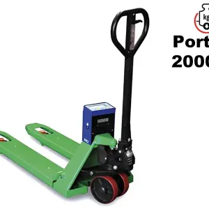 Transpallet manuale Barbero BP 21 CB 550x1170mm con bilancia, portata 2 ton Novità
