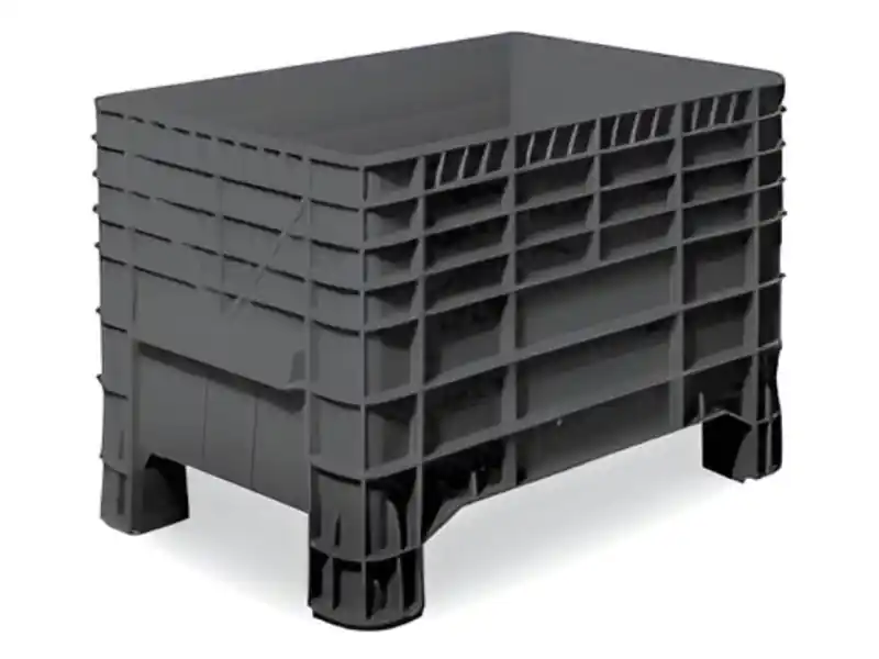 Cassone inforcabile Barbero B94 1200x800x800mm per uso industriale, capacità 525lt Saldi