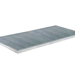 Piattaforma di contenimento carrabile Carvel 500x1020mm in acciaio zincato, capacità 20 litri Super Prezzo