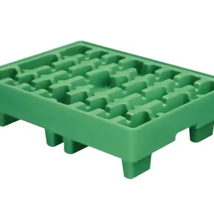 Vasca di raccolta in polietilene Carvel 800x600x225mm per acidi, basici e alcali, capacità 17lt Di Tendenza