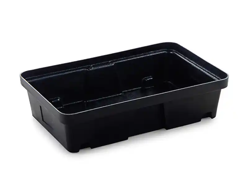 Vassoio di gocciolamento Carvel 600x400x155mm in polietilene per prodotti chimici, 28lt Nuovo Arrivo