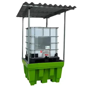 Vasca di raccolta per cisterne Carvel 1900x2150x2760mm con tettoia, capacità 1150lt Compra Adesso