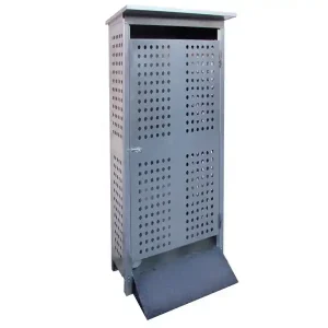 Ultime Pezzi Armadio per stoccaggio esterno 2 bombole gas Carvel 600x400x2100mm con rampa