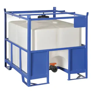 Super Prezzo Cisternetta cubica in polietilene Carvel 1030x1250x1070mm per merci pericolose, 700lt
