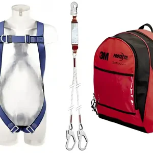 Novità Sistema anticaduta ponteggi 3M Protecta con imbracatura, cordino a forcella e zaino