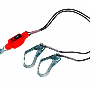 Bestseller Cordino assorbitore a 2 braccia 3M Protecta con gancio a doppia leva, fune 1,8mt