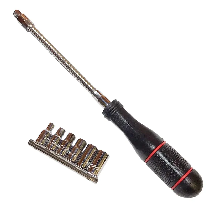 Cacciavite flessibile con chiavi a bussola 1/4", 4 - 10 mm Prezzo Scontato
