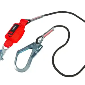 Cordino con assorbitore a sbraccio singolo 3M Protecta portata maggiorata, fune 2mt Occasione