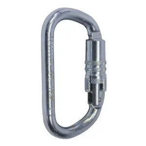 Direttamente Dal Produttore Moschettone Twist Lock in acciaio 3M Protecta AJ514 per sistemi anticaduta, apertura 18mm