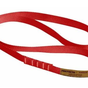 Cinghia di ancoraggio 3M Protecta AM450/100 con fettuccia in nylon rosso, 1mt Non Perdere