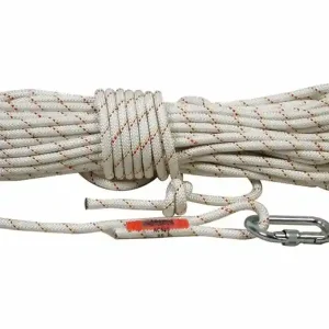 Prezzo Scontato Fune kernmantle 3M Protecta Viper LT AC4010 con moschettone a vite, 10 metri