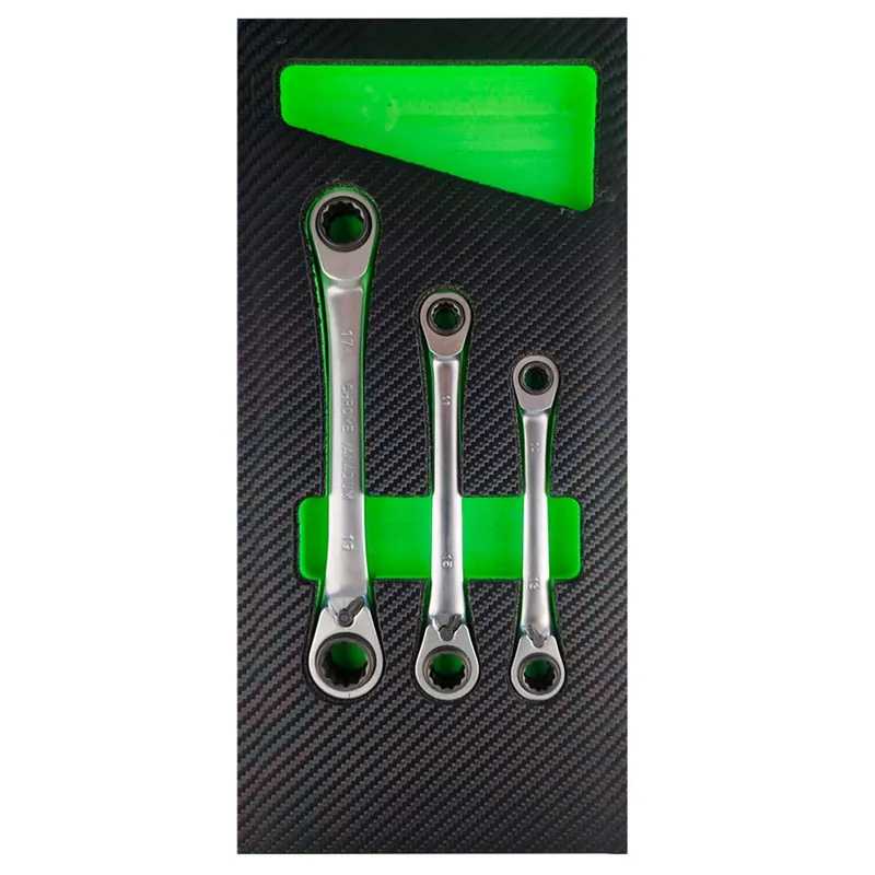 Modulo per carrelli portautensili 18x39 - Chiavi ad anello - 3 pezzi JBM Offerta Del Giorno