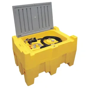 Serbatoio per trasporto gasolio Carvel 1200x800x785mm con pompa elettrica, 440lt Nuova Collezione