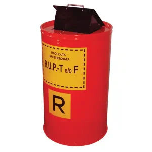 Contenitore in acciaio Carvel 400x600mm per raccolta R.U.P. T&F, 60lt Promozione Esclusiva
