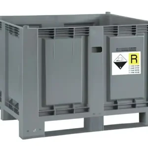 Contenitore in PP Carvel 1000x700x650mm per raccolta batterie esauste, 300lt Ultimissimo Modello