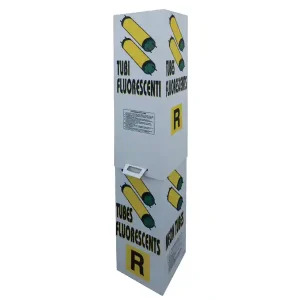 Ultimissimo Modello Contenitori in cartone ondulato Carvel 322x300x1500mm per raccolta neon esausti E2 (10pz)