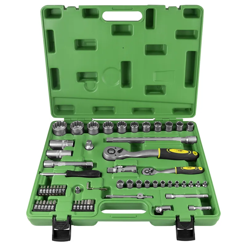 Saldi Set di 12 chiavi a bussola angolari Spline 1/2 ", 1/4 ", 61 pezzi