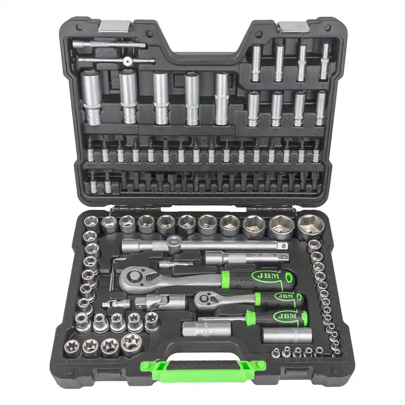 Affare Set di bussole e utensili 1/2", 1/4" – 108 pezzi JBM