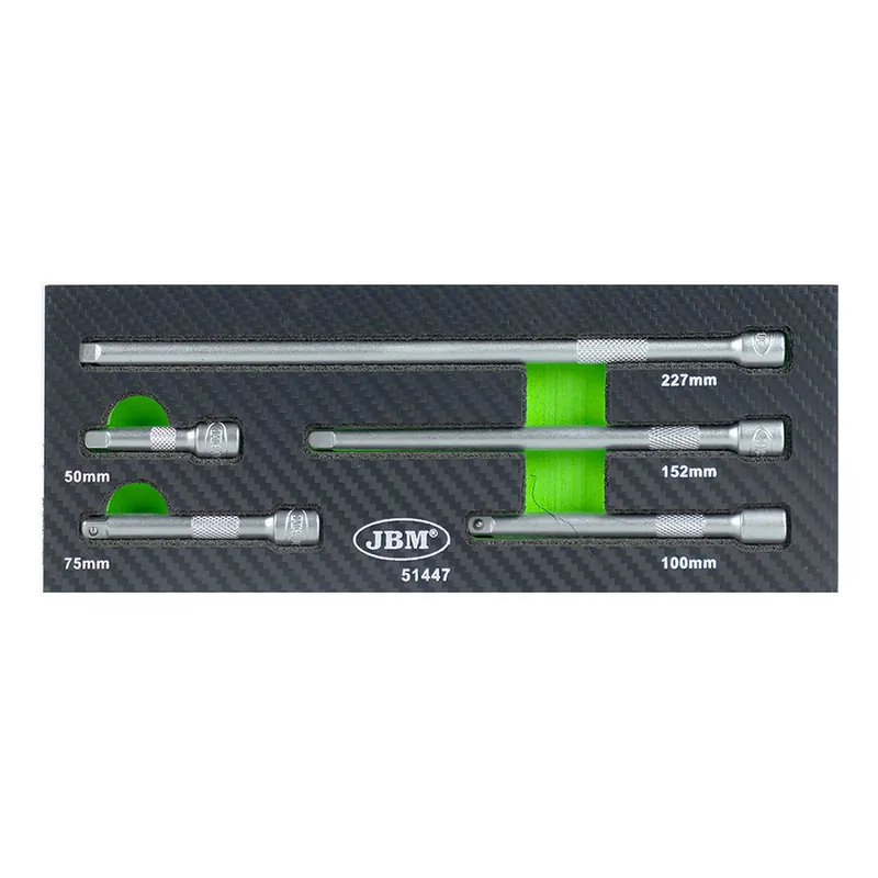 Ultime Pezzi Set di prolunghe a cricchetto 1/4", 50 - 227mm