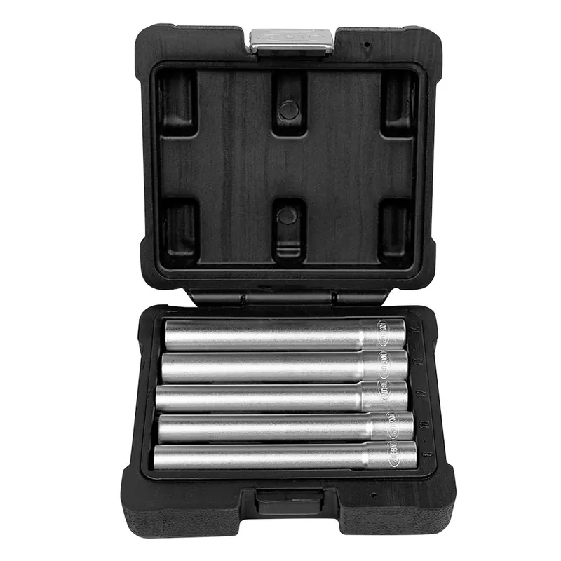 Spedito Oggi Set di bussole da 8 a 14 mm 3/8" esagonale CrV 5 pezzi JBM