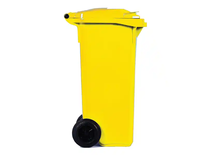 Bidone carrellato portarifiuti Carvel 480x560x935mm in polietilene, 120lt Quantità Limitata