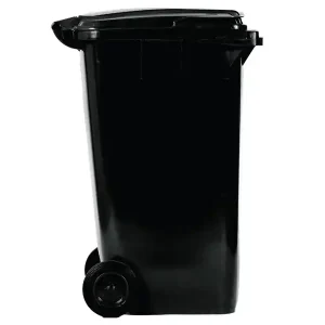 Bidone carrellato portarifiuti Carvel 580x735x1065mm in polietilene, 240lt Affare