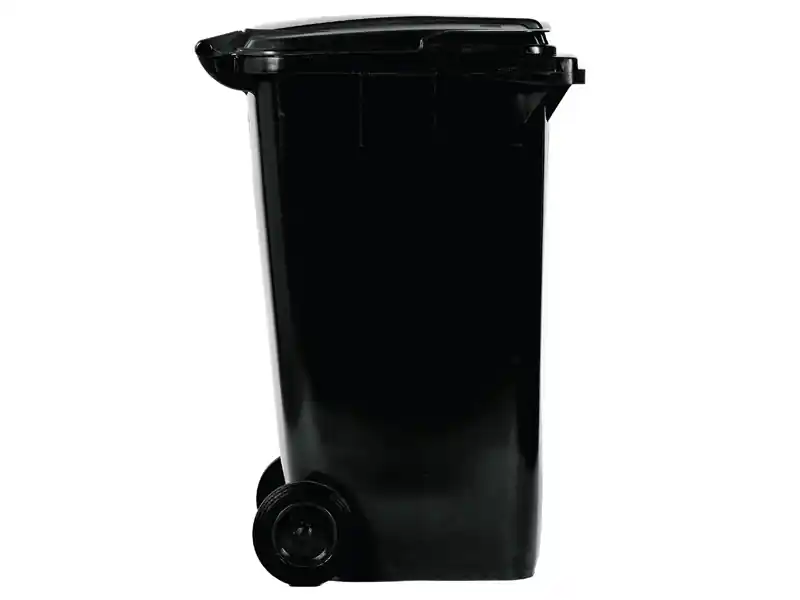 Bidone carrellato portarifiuti Carvel 580x735x1065mm in polietilene, 240lt Affare