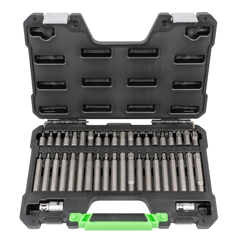 Consegna Rapida Set di punte di sicurezza - Hex, XZN, Torx - 42 pezzi JBM