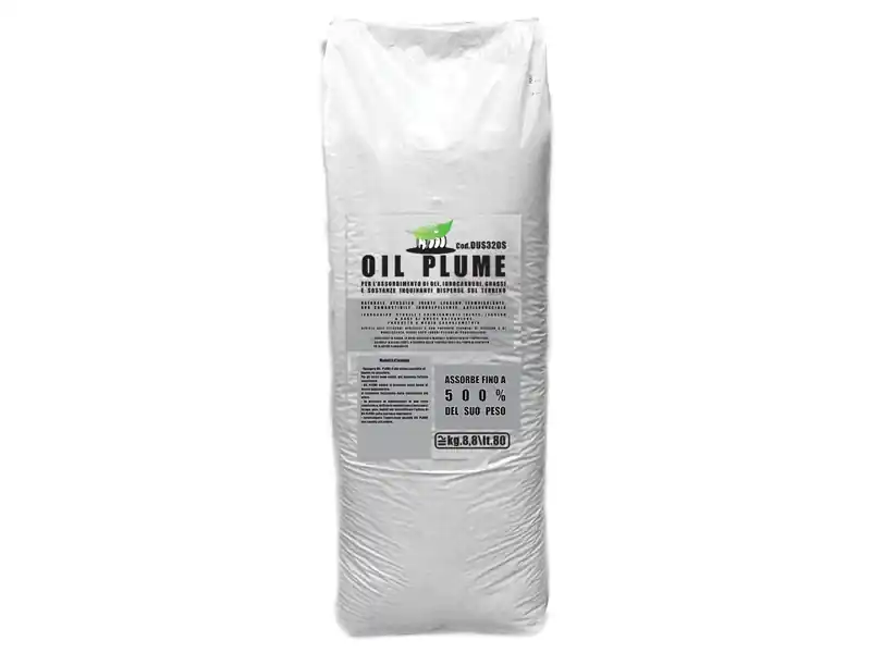 Affare Assorbente granulare Carvel Oil Plume per assorbimento oli e idrocarburi, sacco 8,8Kg