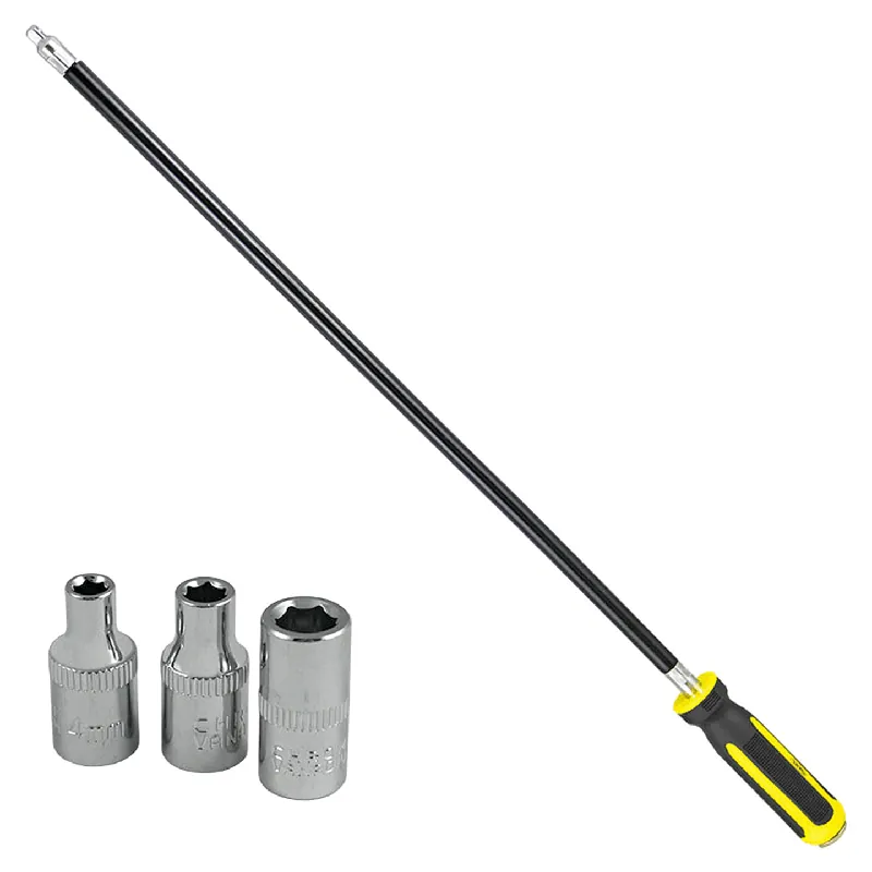 Promozione Cacciavite flessibile 1/4" con attacchi 4, 5, 7mm