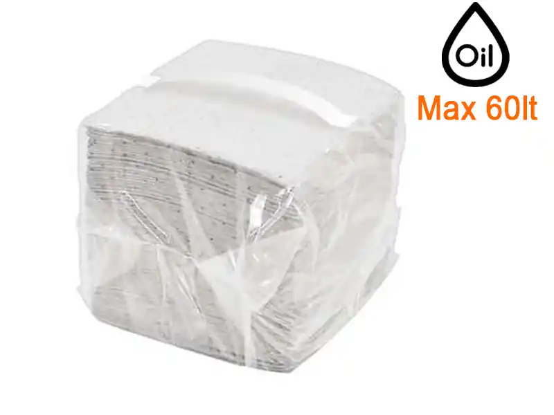 Panni assorbenti Carvel 41x46cm forati e pre-tagliati per oli e idrocarburi(100pz) Super Prezzo