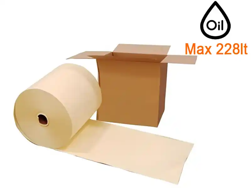 Bestseller Rotoli assorbenti Carvel 41x4500cm forati e pre-tagliati per sostanze acide e liquidi tossici (2pz)