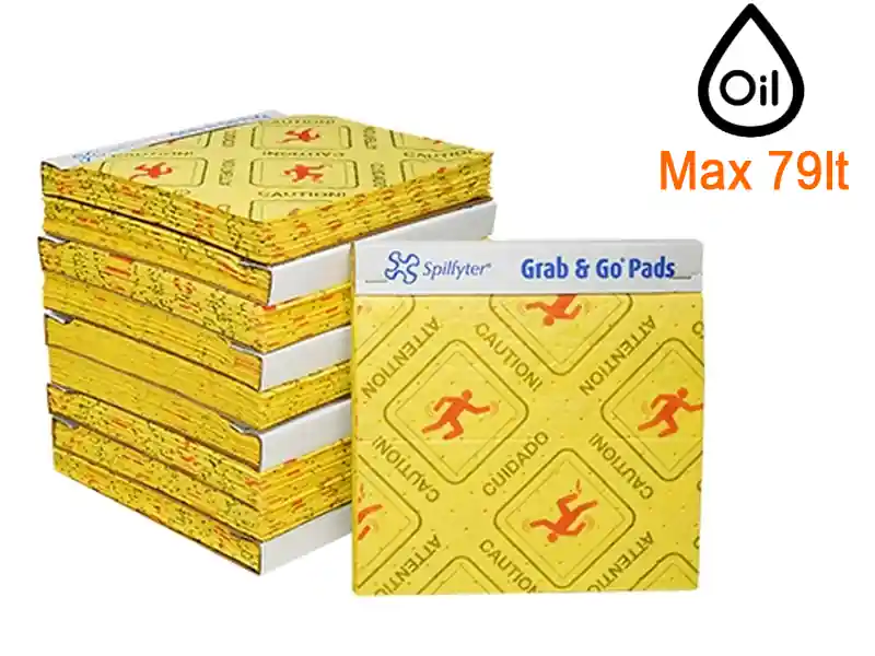 Panni assorbenti alta visibilità Carvel 41x46cm per sversamenti in dispenser a strappo(200pz) Miglior Prezzo