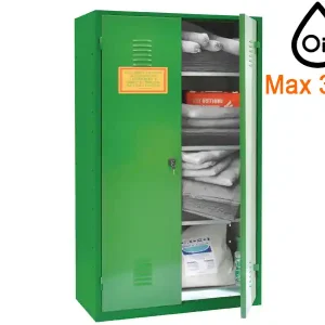 A Buon Prezzo Armadio sicurezza Carvel 730x400x1600mm con materiale assorbente per olio, 363lt