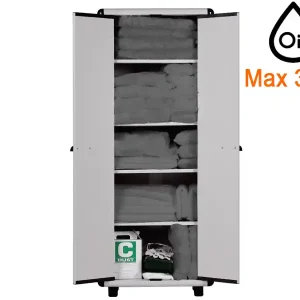 Offerta Speciale Armadio in plastica Carvel 680x390x1665mm con materiale assorbente universale, 345lt