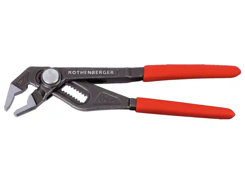 Offerta Lampo Rothenberger pinza regolabile a 18 posizioni Rogrip F 7" con sistema di sicurezza, 0-43mm