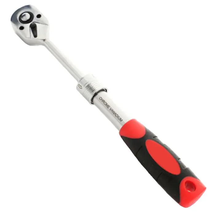 Chiave a cricchetto con estensione telescopica 1/4" da 165 a 215 mm Prezzo Conveniente