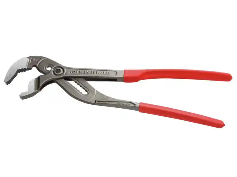 Rothenberger pinza regolabile a 14 posizioni Rogrip XL con manici rivestiti, 0-102mm Ultimissimo Modello