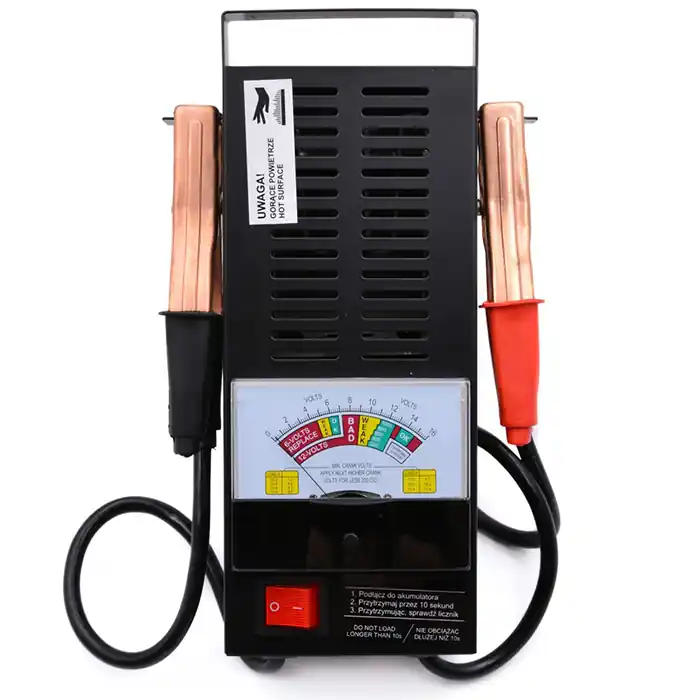 Reso Gratuito Tester analogico per batterie 6V / 12V 100A