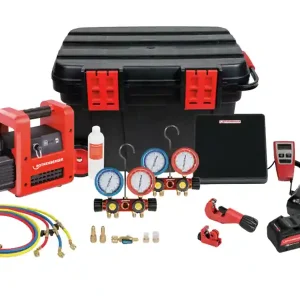 Nuova Collezione Rothenberger pompa per vuoto e carica condizionatori Rocaddy 120 R32 CL analogico in Set