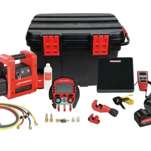 Promozione Esclusiva Rothenberger pompa per vuoto e carica condizionatori Rocaddy 120 R32 CL digitale in Set