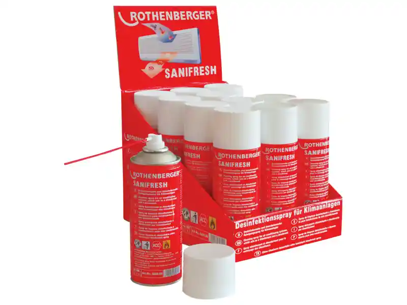 Miglior Prezzo Rothenberger spray igienizzante Sanifresh per condotti d‘aria e split (12pz)