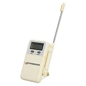 Rothenberger termometro digitale a contatto Ro-Therm Pro con sonda in acciaio inossidabile da 96mm Ultime Pezzi