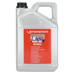 A Buon Prezzo Rothenberger olio da taglio alto rendimento Ronol a base minerale, tanica 5 litri